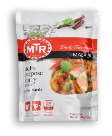 MTR Multi-Purpose Curry Powder 3.53 OZ